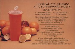 Tupperware Party Postcard