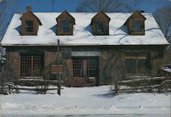 Pratt's Village Smithy Building Postcard