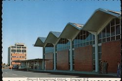 Hancock International Airport Postcard