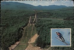 Olympic Ski Jumps Lake Placid, NY Postcard Postcard Postcard