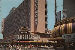 Downtown Las Vegas Hotel Freemont Postcard