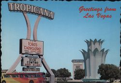 Tropicana Hotel on the Strip Las Vegas, NV Postcard Postcard Postcard