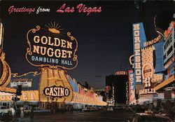 Fremont Street Postcard