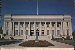 Solano County Court House Fairfield, CA Postcard Postcard Postcard