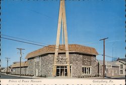 Prince of Peace Museum Gettysburg, PA Robert Ziegler Postcard Postcard Postcard