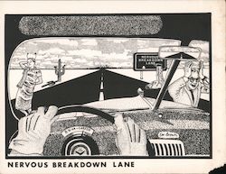 Nervous Breakdown Lane Postcard