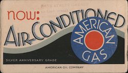 American Oil Company Now Air-Conditioned Blotter