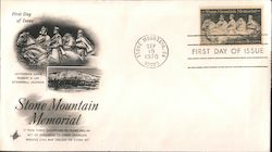 Stone Mountain Memorial - First Day of Issue Georgia First Day Covers First Day Cover First Day Cover First Day Cover