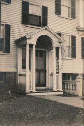 Doorway, Black and White Photograph Newburyport, MA Original Photograph Original Photograph Original Photograph