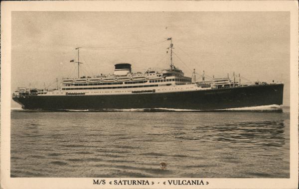 M/S Saturnia Valcania Boats, Ships