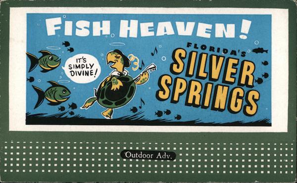Fish Heaven! Florida's Silver Springs Advertising