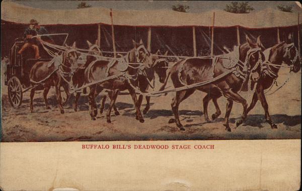 Buffalo Bill's Deadwood Stage Coach, Wild West Show