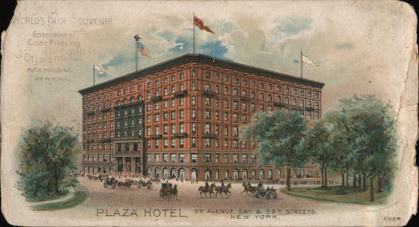 Plaza Hotel New York