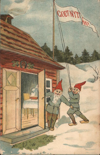 Good New Year from the Elf House Elves