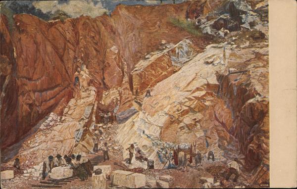 Marble Quarry - Giuseppe Winer Italy Art