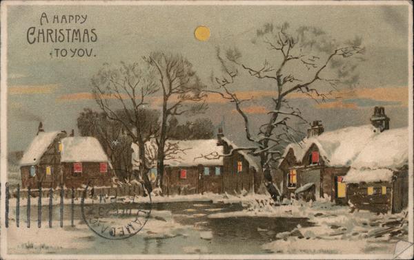 A Happy Christmas To You Hold To Light