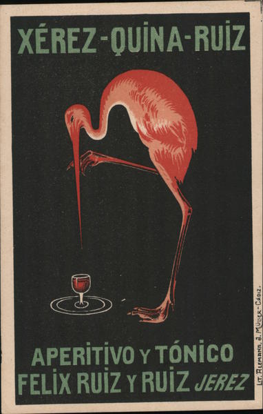 Xerez-Quina-Ruiz Apertif and Tonic Advertising