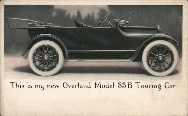 New Overland Model 83B Touring Car Cars