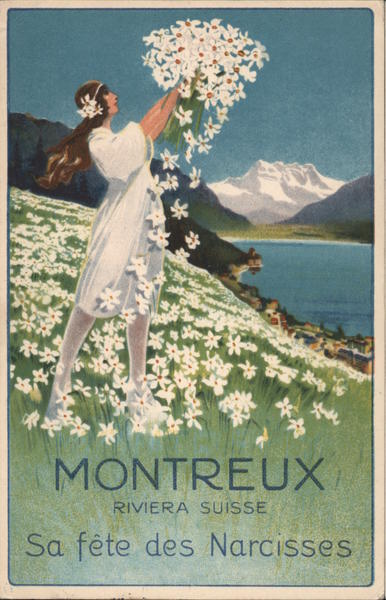 Montreux Riviera Suisse Sa fete des Narcisses Switzerland
