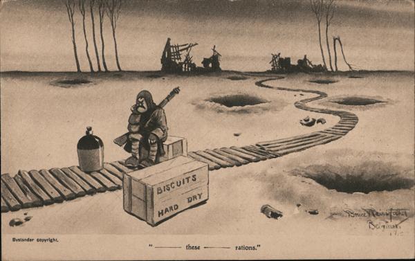 Hard Dry Biscuits World War I
