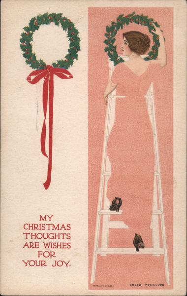 My Christmas Thoughts Are Wishes For Your Joy. Fade-Away