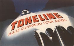 Toneline Oil Compound For Autos Postcard