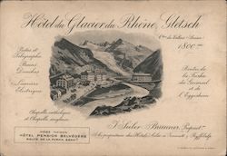 Hotel du Glacier du Reine Gletsch Ephemera