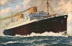Nordeutscher Lloyd Bremen Doppelschrauben-Schnelldampfer "Columbus" Postcard