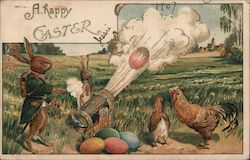 A Happy Easter Postcard