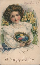 A Happy Easter Postcard