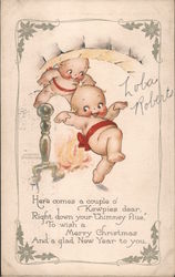 Here Comes a Couple o' Kewpies Dear Children Rose O'Neill Postcard Postcard Postcard