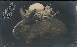 A Happy Easter Postcard