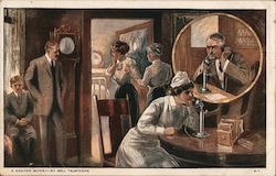 A Doctor Quick - by Bell Telephone Postcard