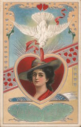 Valentine Greeting Postcard