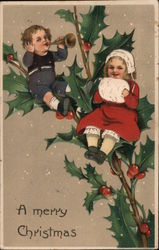 A Merry Christmas Postcard