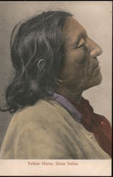Yellow-Horse, Sioux Indian Postcard