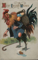 Best Easter Wishes Postcard