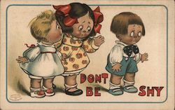 Don't Be Shy Postcard