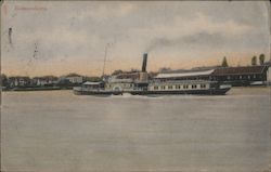 A Ship in Romanshorn Postcard