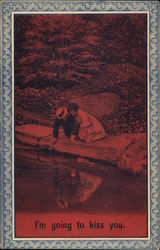 I'm going to kiss you Postcard