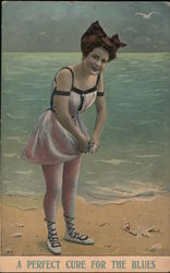 A Perfect Cure For the Blues Postcard