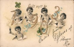 Godt nntt ar 1903 Postcard