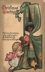 Christmas Greetings Postcard