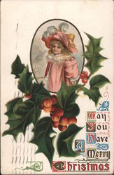 May You Have a Merry Christmas Postcard
