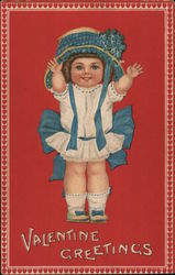 Valentine Greetings Postcard