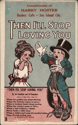 Then I'll Stop Loving You Romance & Love Postcard Postcard Postcard