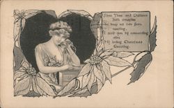 My Loving Christmas Greeting Postcard