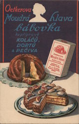 Oetkerova Moudra hlava babouvka Postcard