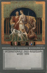 L'Internationale Jagd-Ausstellung Wien 1910 Postcard