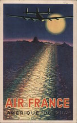 Air France Amerique du Sud Postcard